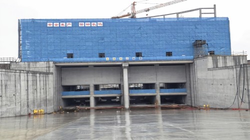 规划部全体员工赴秦淮新河水利枢纽改扩建工程现场参观学习